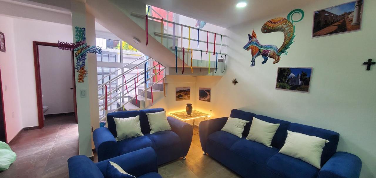 Oaxaca Hostal Guelaguetza Bano Compartido מראה חיצוני תמונה