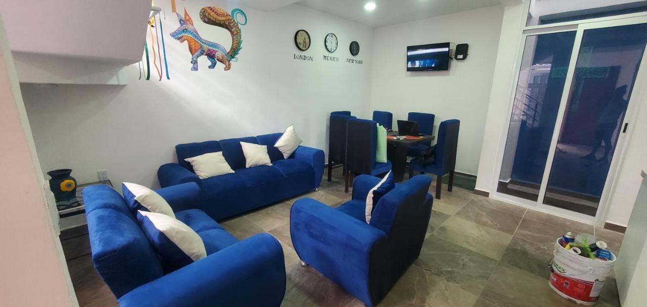 Oaxaca Hostal Guelaguetza Bano Compartido מראה חיצוני תמונה
