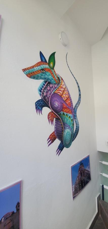 Oaxaca Hostal Guelaguetza Bano Compartido מראה חיצוני תמונה